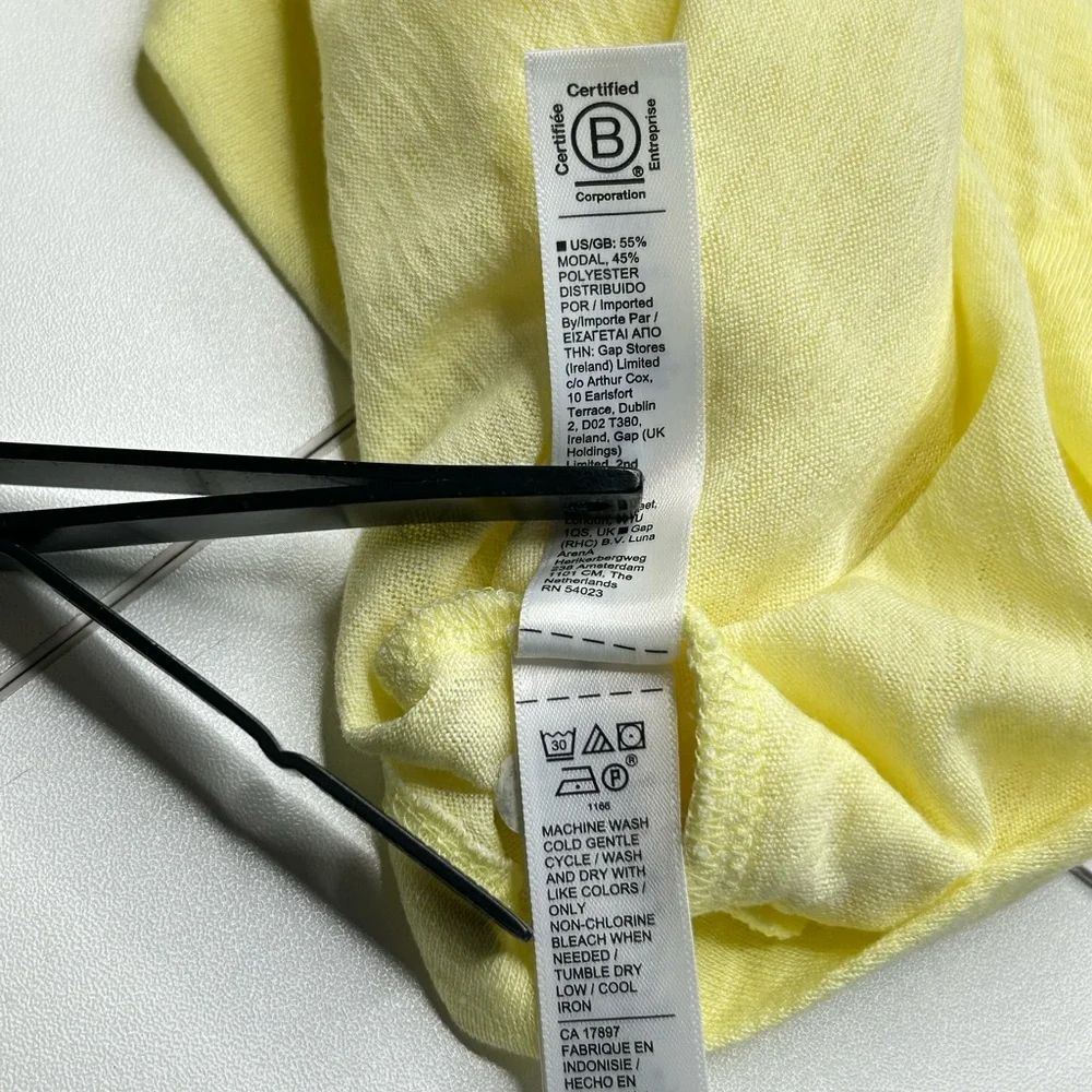 Athleta NWT Breezy Twist Tank Top Size 3X Yellow Lightweight NEW Athleisure - Picture 11 of 14